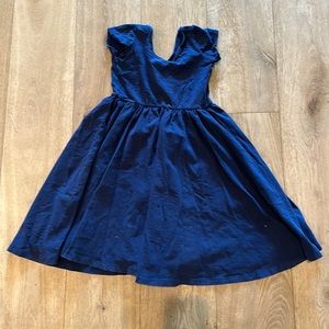 Alice + Ames Navy Twirl Dress
